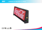 Знак доски рекламы управлением 3Г/4Г ГПС приведенный такси привел видео-дисплей