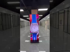 Светодиодный постер с тройным складыванием