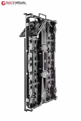 Аренда светодиодного дисплея на открытом воздухе полный цвет P2.97mm 500×1000mm литой алюминий, полный фронтальный ремонт