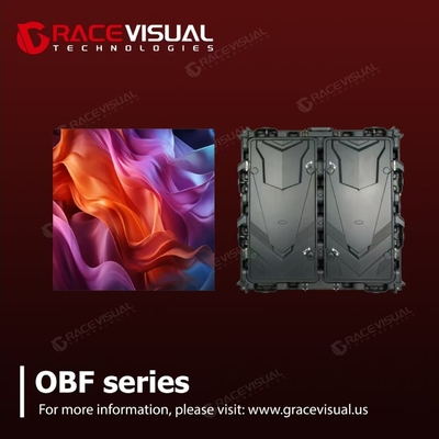 IP65/IP54 Степень литья Алюминиевая серия OBF Внешний светодиодный экран для вышестоящей производительности