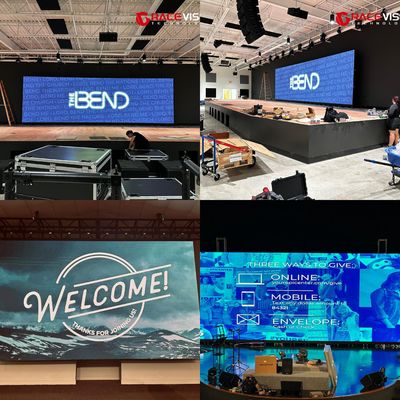 Светодиодный дисплей для профессионального проката IRA Series P3.9, яркость 600 нит | Сверхплавная частота обновления 7680 Гц | Модульная конструкция 500x1000 мм