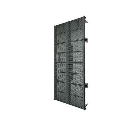 Прозрачный арендный светодиодный дисплей серии TSR P3.9-7.8 с частотой 7680 Hz и 5000 нит для аренды бизнеса или мероприятий.