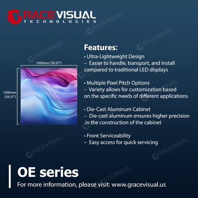 OE Series Outdoor LED Screen – Digital Advertising Display for Outdoor Use